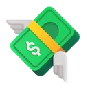 Free お金の翼  アイコン