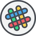 Free Slack、slack ロゴ、ソーシャル メディア アイコン