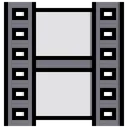 Free 映画クリップ、クリップ、映画リール アイコン