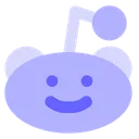 Free 개발 로고 Reddit Alien Alt 아이콘