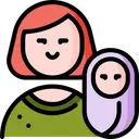 Free 어머니 여자 사랑 아이콘