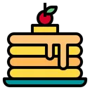 Free 팬케이크 음식 레스토랑 아이콘