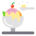 Free 디저트 아이스크림 레스토랑 아이콘