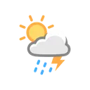 Free 光、雨、雷 アイコン