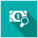 Free 달러 통화 검색 아이콘