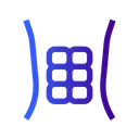 Free 식스팩 근육 몸매 아이콘