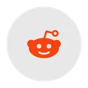 Free Reddit 소셜 미디어 로고 아이콘