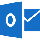 Free Microsoft Outlook 기술 로고 소셜 미디어 로고 아이콘