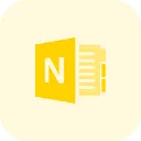 Free Microsoft One Note 기술 로고 소셜 미디어 로고 아이콘