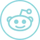 Free Reddit 소셜 로고 아이콘