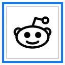 Free Reddit 소셜 미디어 아이콘
