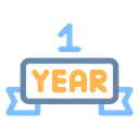 Free 1 year Icon