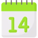 Free Copia De La Mesa De Trabajo Enero Calendario Icono