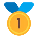 Free Place Medal Flat Icon