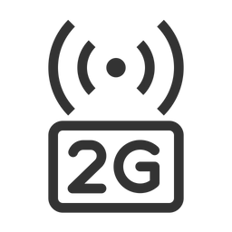 Free 2G Netzwerk  Symbol