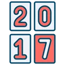 Free 2017 Happy New Icon