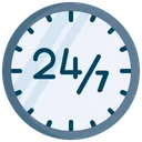 Free 24 hour service  Icon