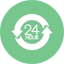 Free 24 Hours  Icon