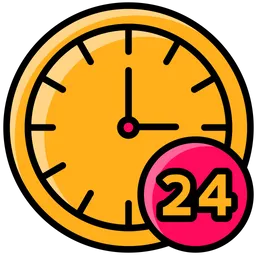 Free 24 Hours Service Available  Icon