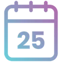 Free 25º  Icon