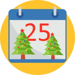 Free 25 calendar  Icon