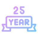 Free 25 years  Icon