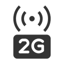 Free 2G Netzwerk  Symbol