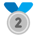 Free Place Medal Flat Icon