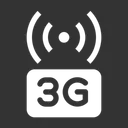 Free 3 G Network  Icon