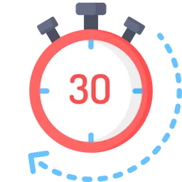 Free 30 minutes delivery  Icon