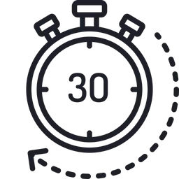 Free 30 minutes delivery  Icon