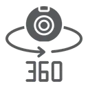 Free 360 camera  Icon
