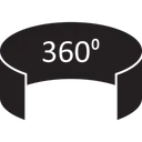 Free 360 Degree Video  Icon