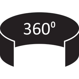 Free 360 Degree Video  Icon