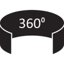 Free 360 Grad 360 Grad App 360 Grad Sicht Symbol