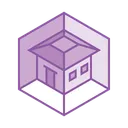 Free 3 D Model House Icon