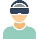 Free 3 D Glasses Virtual Glasses Virtual Goggles Icon