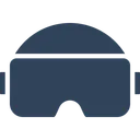 Free 3 D Glasses Virtual Glasses Virtual Goggles Icon