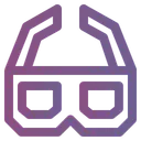 Free 3d glasses  Icon