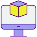 Free D Modelling Modelling Device Icon