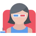 Free Viewer D Glasses Icon
