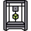 Free 3 D Printer Printer 3 D Printing Icon