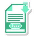 Free 3gpp file  Icon
