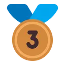 Free Place Medal Flat Icon