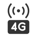 Free 4 G 4 G Network 4 G Mobile アイコン