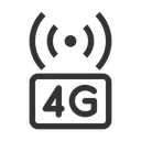 Free 4 G 4 G Network 4 G Mobile Icon