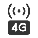 Free 4 G  Icon