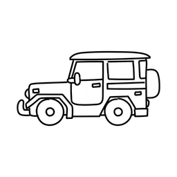 Free 4 X 4 Vehicle  Icon