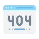 Free 404 Error  Icon