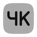 Free 4k  Icon